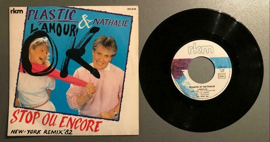 Vinyle de Plastic Bertrand & Nathalie -, Enlèvement ou Envoi, Utilisé, Autres genres, Single