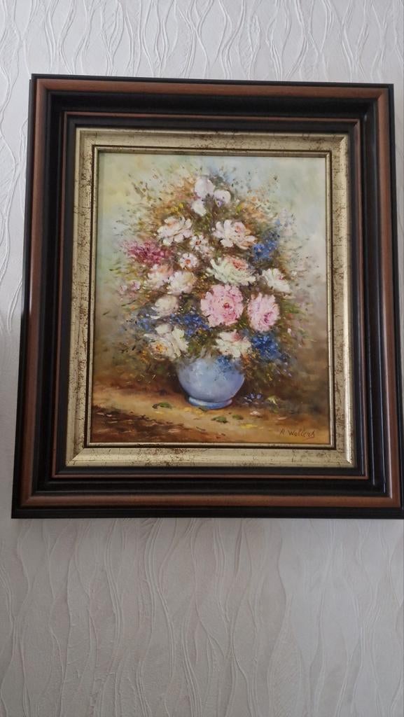 Schilderij van R. Wolters, Ophalen
