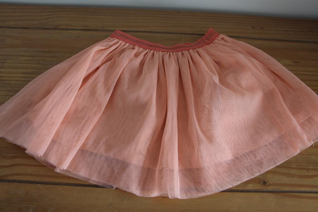 Oranje rok van tule 4 jaar, Gebruikt, Meisje, Jurk of Rok, Ophalen