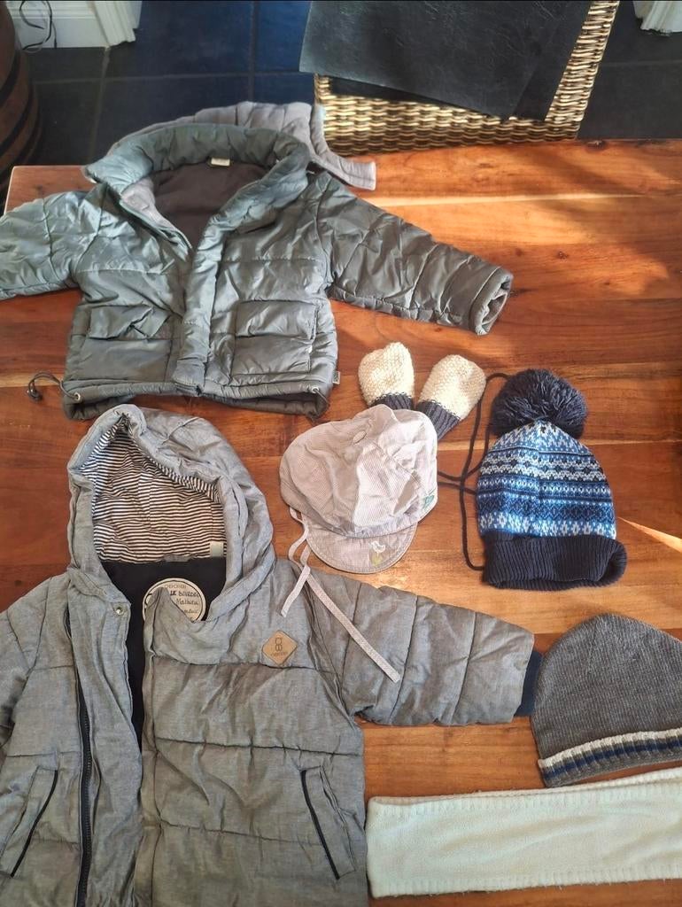Lot manteaux, bonnets, gants bébé, Enlèvement