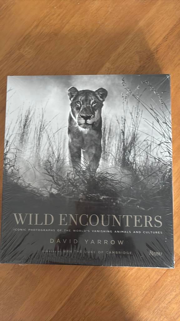 Boek David Yarrow / wild encounters (koffietafelboek), Ophalen of Verzenden