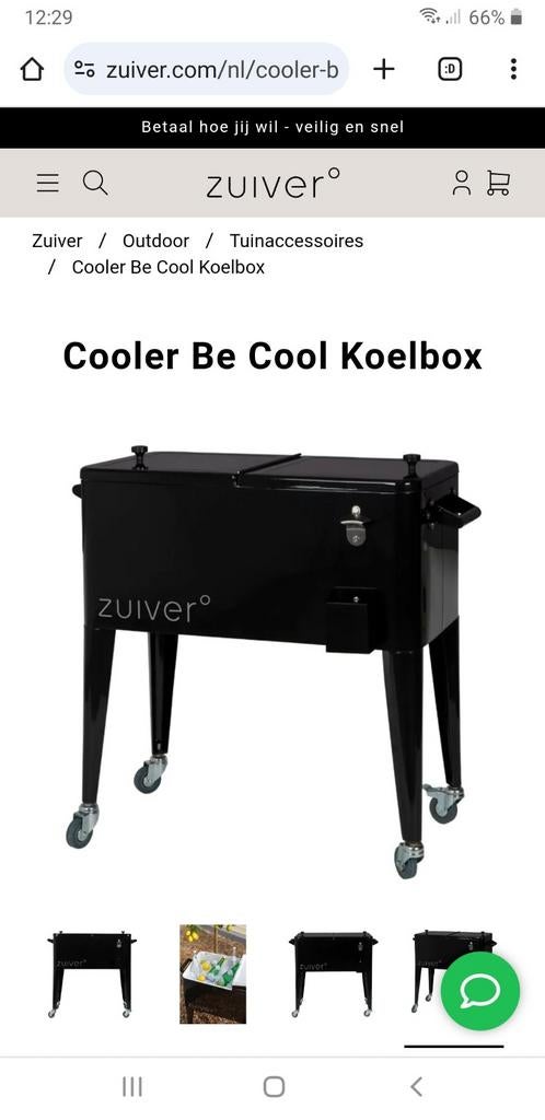 KOELBOX  van het merk ZUIVER, Tuin en Terras, Ophalen