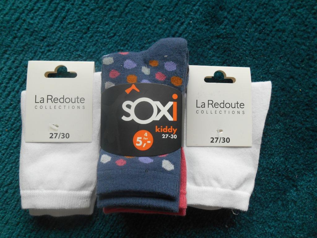 lot de 6 paires de chaussettes 27-30 neuves, Neuf, Garçon ou Fille, Enlèvement, Soxi
