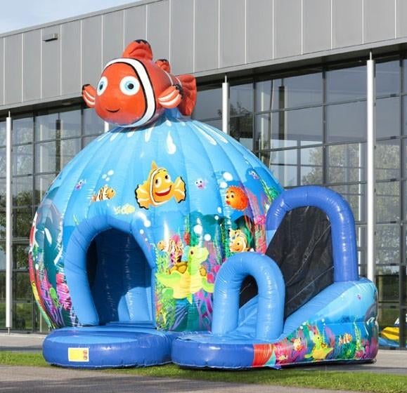 À vendre. château gonflable avec toboggan, Enlèvement
