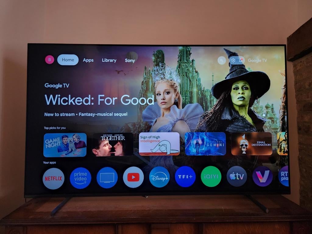 Sony Bravia OLED XR-55A80L, Audio, Tv en Foto, Ophalen, Zo goed als nieuw, Sony, Smart TV
