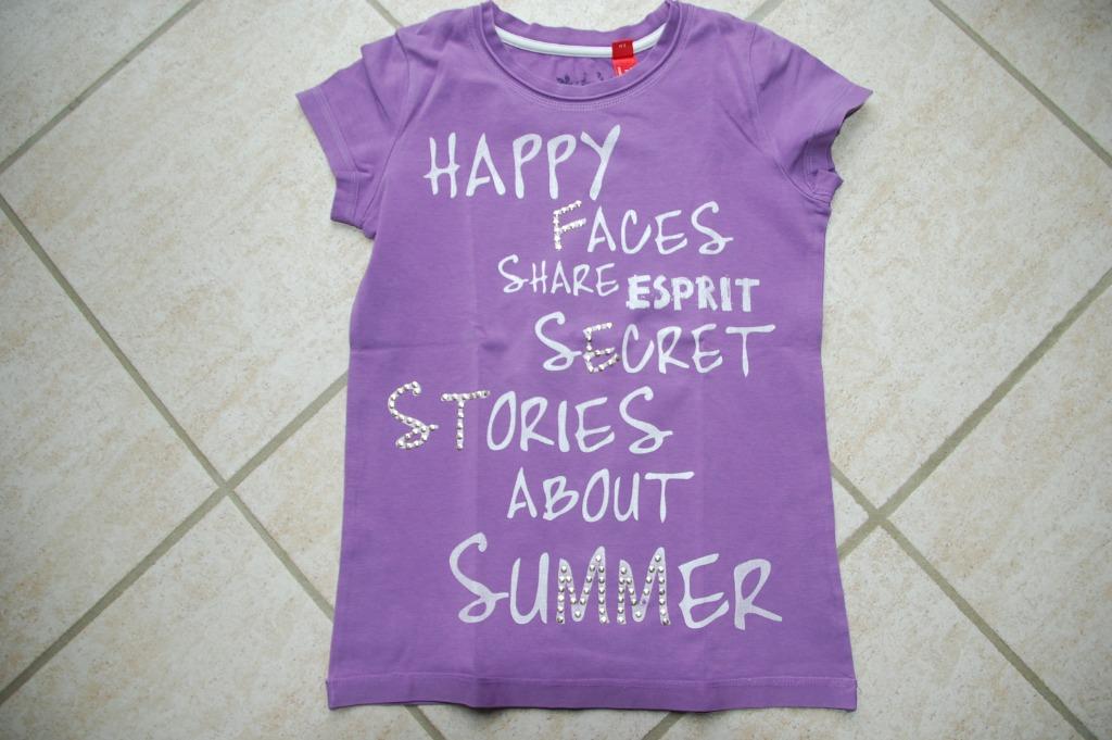 t-shirt Esprit maat 128-134, Kinderen en Baby's, Kinderkleding | Maat 128, Gebruikt, Meisje, Ophalen of Verzenden, Esprit
