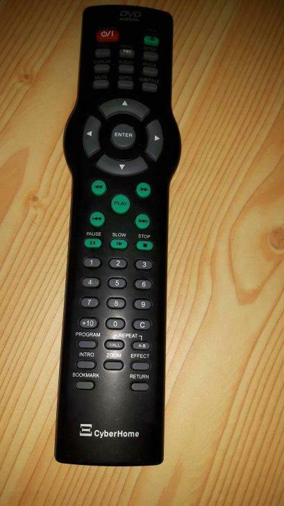 afstandsbediening cyberhome dvd speler, Ophalen of Verzenden, Gebruikt