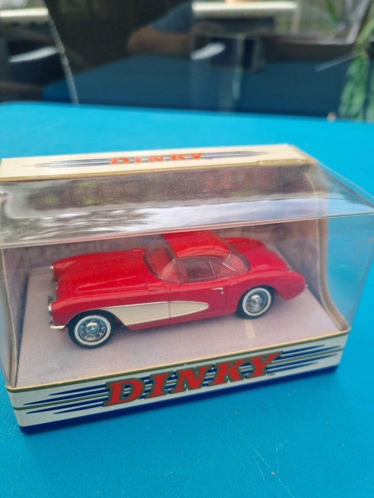 Chevrolet corvette  1956, Ophalen of Verzenden, Zo goed als nieuw, Auto, Matchbox