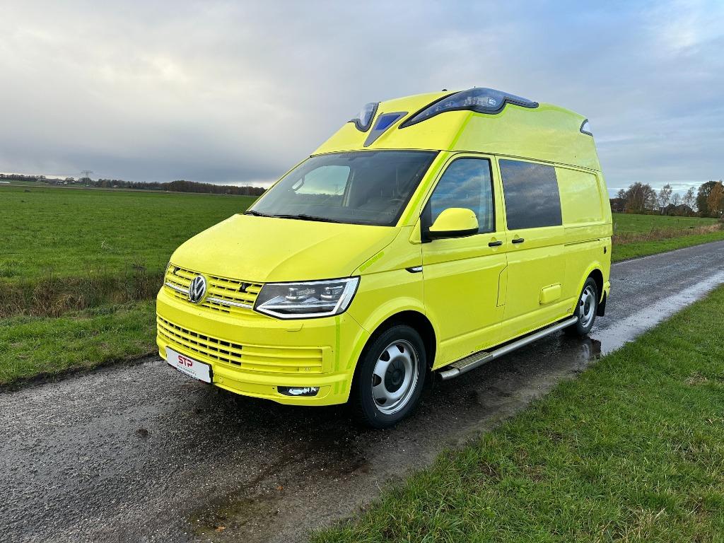 Volkswagen Transporter T6 ambulance, 4 zetels, Leder, Bedrijf, Diesel