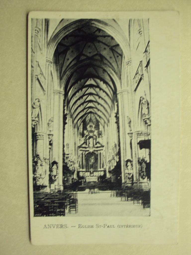 56522 - ANVERS - EGLISE ST-PAUL - INTERIEUR - ZIE 2 FOTO'S, Envoi