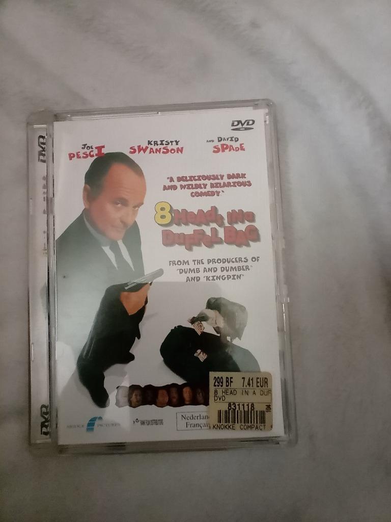 DVD 8 heads in a Duffel bag, Ophalen of Verzenden