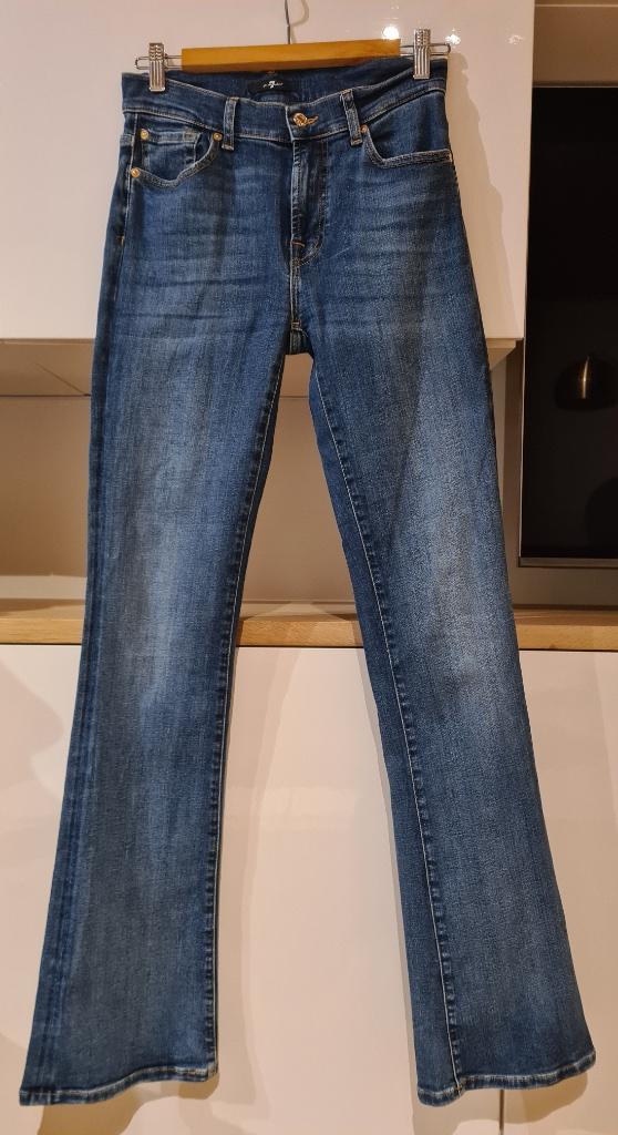 Bootcut jeans '7 for all mankind' merkkleding (maat: 27), Enlèvement ou Envoi, Bleu, 7 for all mankind, Comme neuf