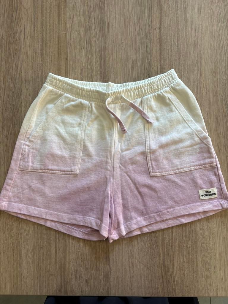 Paars/witte short van Zara, maat 152, Broek, Meisje, Ophalen of Verzenden, Zo goed als nieuw
