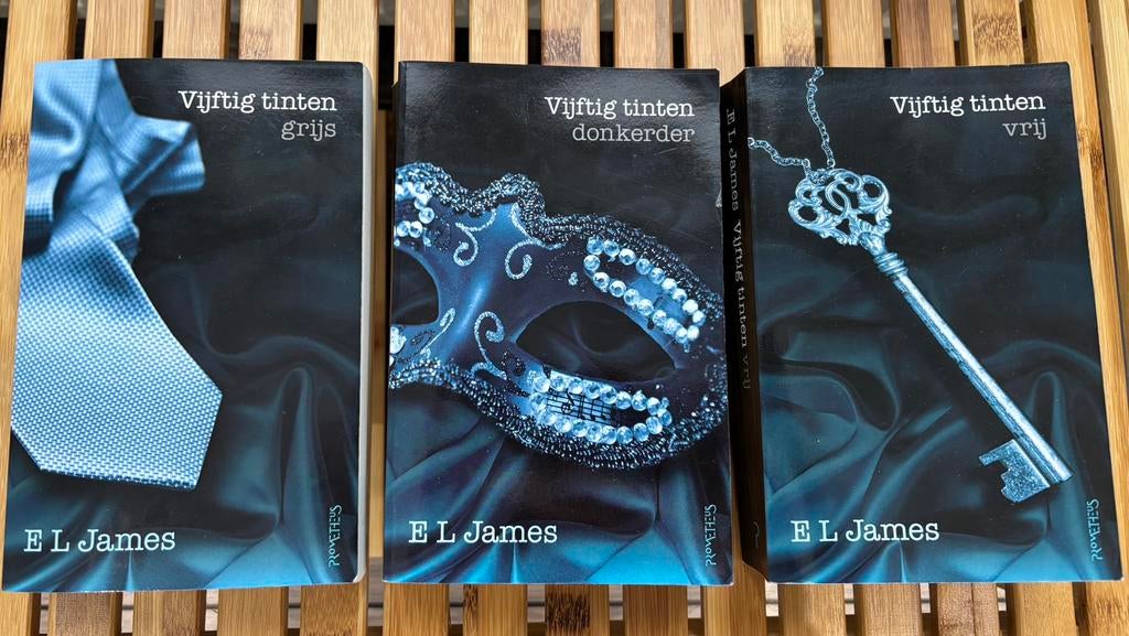 Trilogie - 50 tinten grijs - 3 boeken E. L. James, Boeken, Ophalen, Gelezen, E.L. James