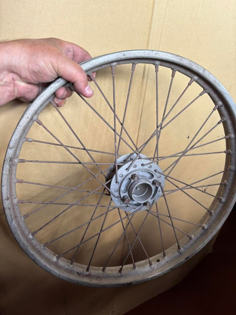 Paire de roues Honda CB125b, Motos, Enlèvement ou Envoi, Utilisé