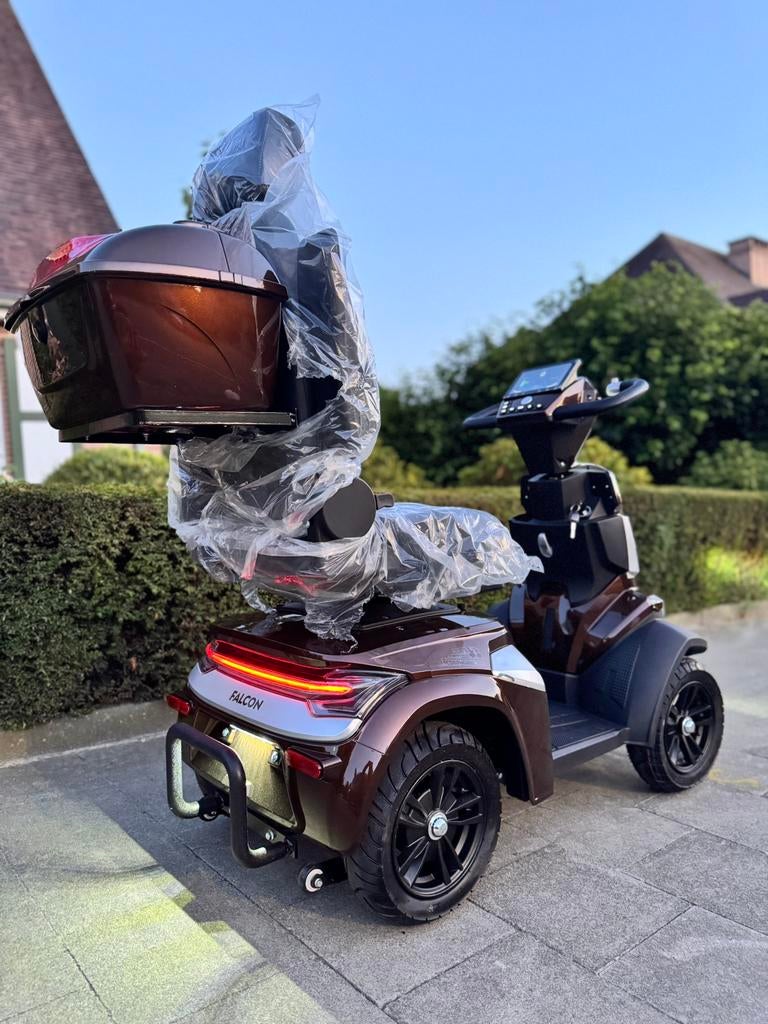 Luxe Mobitech Falcon scootmobiel elektrische scooter (Nieuw), Ophalen of Verzenden, Inklapbaar, Nieuw, Elektrische rolstoel