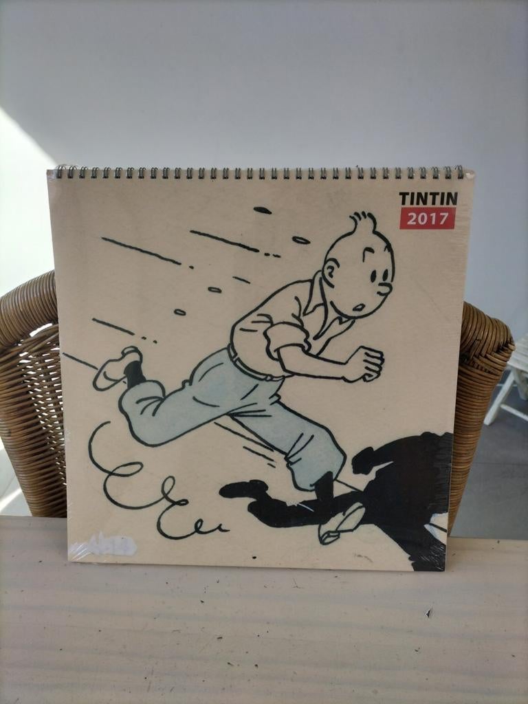 Le calendrier Tintin 2017 est toujours sous blister, Enlèvement ou Envoi, Tintin, Comme neuf