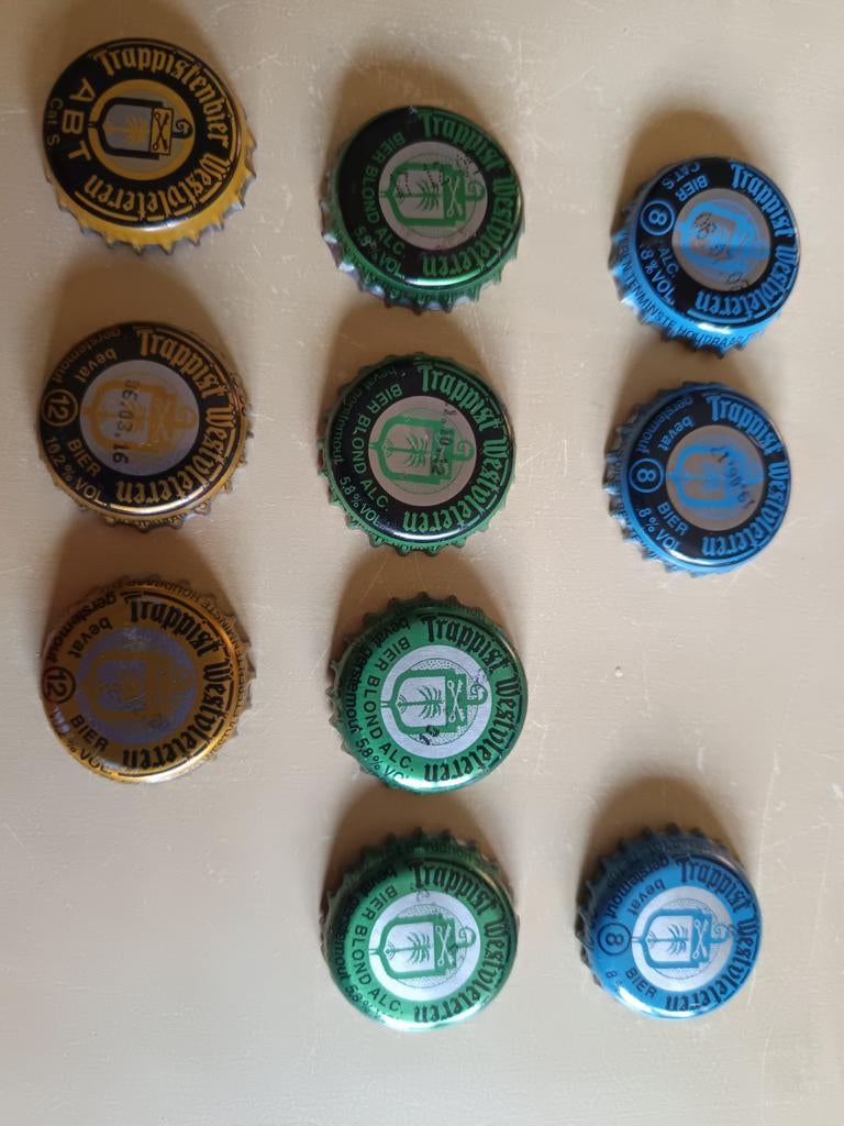 Trappist Westvleteren capsules - Trappist Sint Sixtus, Verzamelen, Ophalen of Verzenden, Zo goed als nieuw