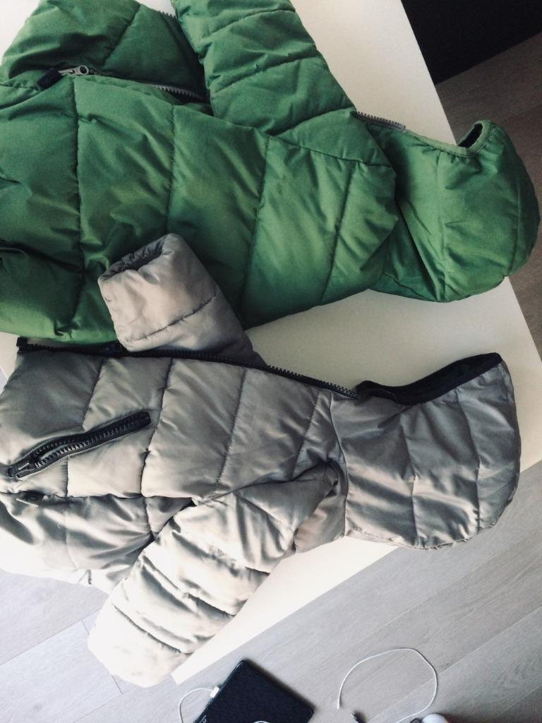 Benetton jassen 82 cm en 90cm (afhalen Gent), Ophalen, Jongetje of Meisje, Zo goed als nieuw, Jasje