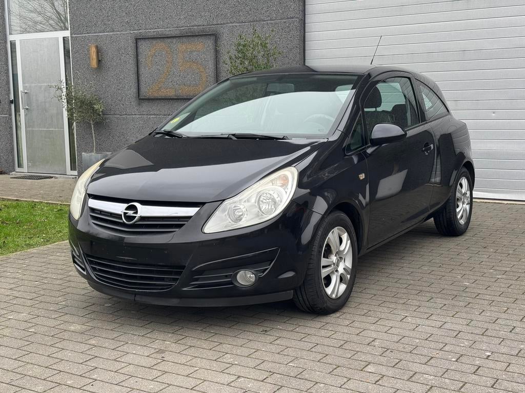 Opel Corsa ECO TEC 1.4i Benzine / Airco/ Gekeurd, Auto's, Voorwielaandrijving, Testrit aan huis, Stof, Zwart