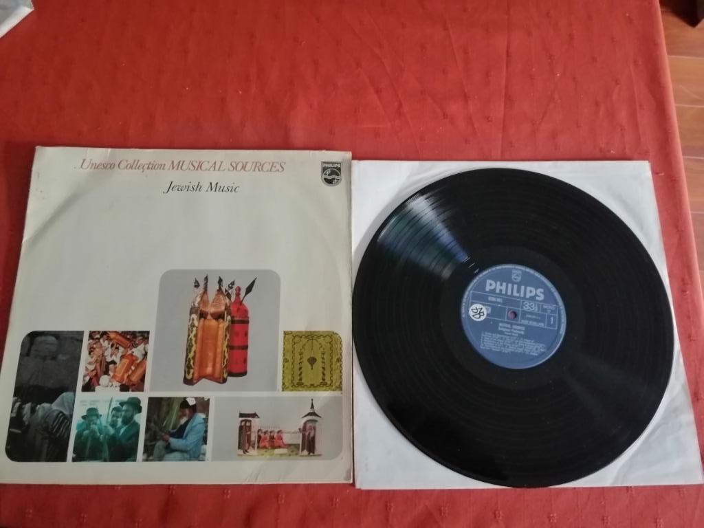 LP 33T Unesco collection Jewish Music Religious Psalmody Eta, CD & DVD, Vinyles | Compilations, Enlèvement ou Envoi, Utilisé