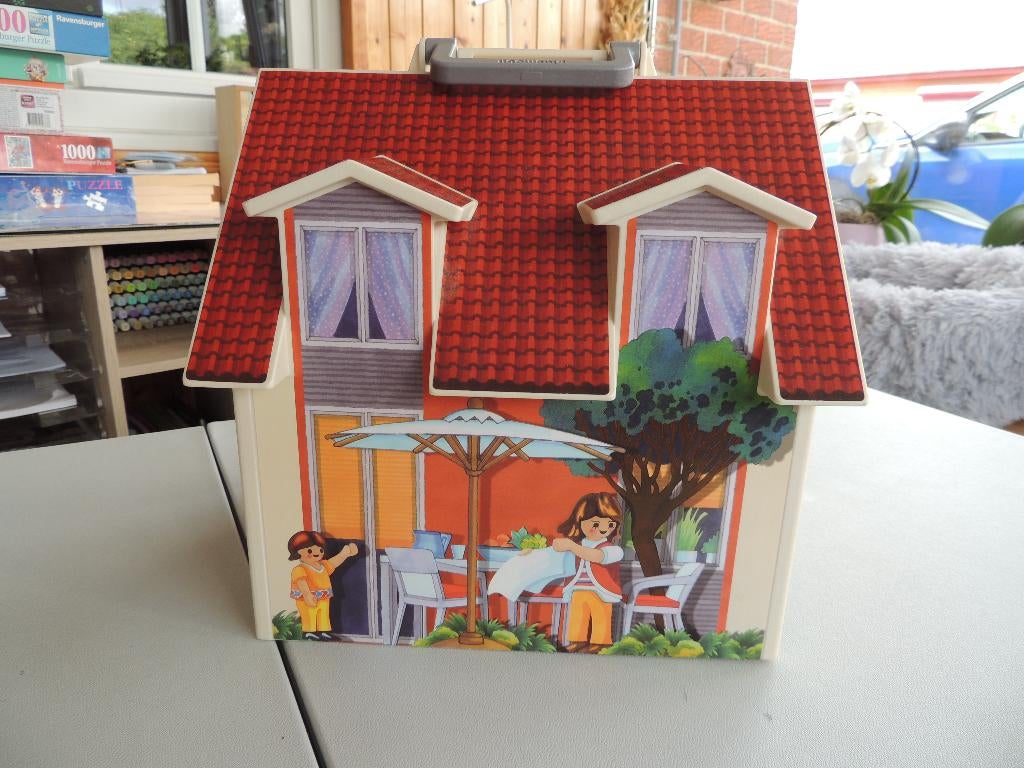 Playmobil - Maison transportable avec meubles, Enlèvement
