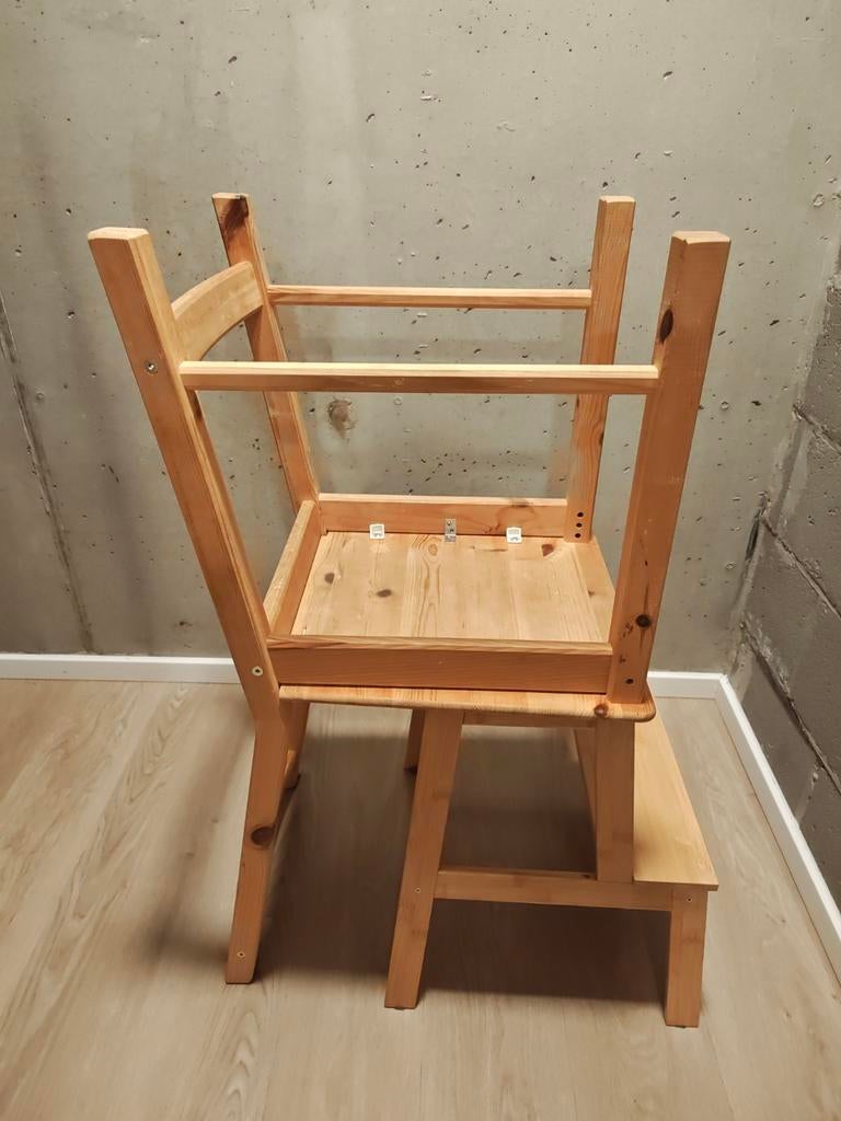 Ikea hack leertoren - Ikea tenhult bamboe + ikea ivar, Ophalen, Gebruikt, Overige typen