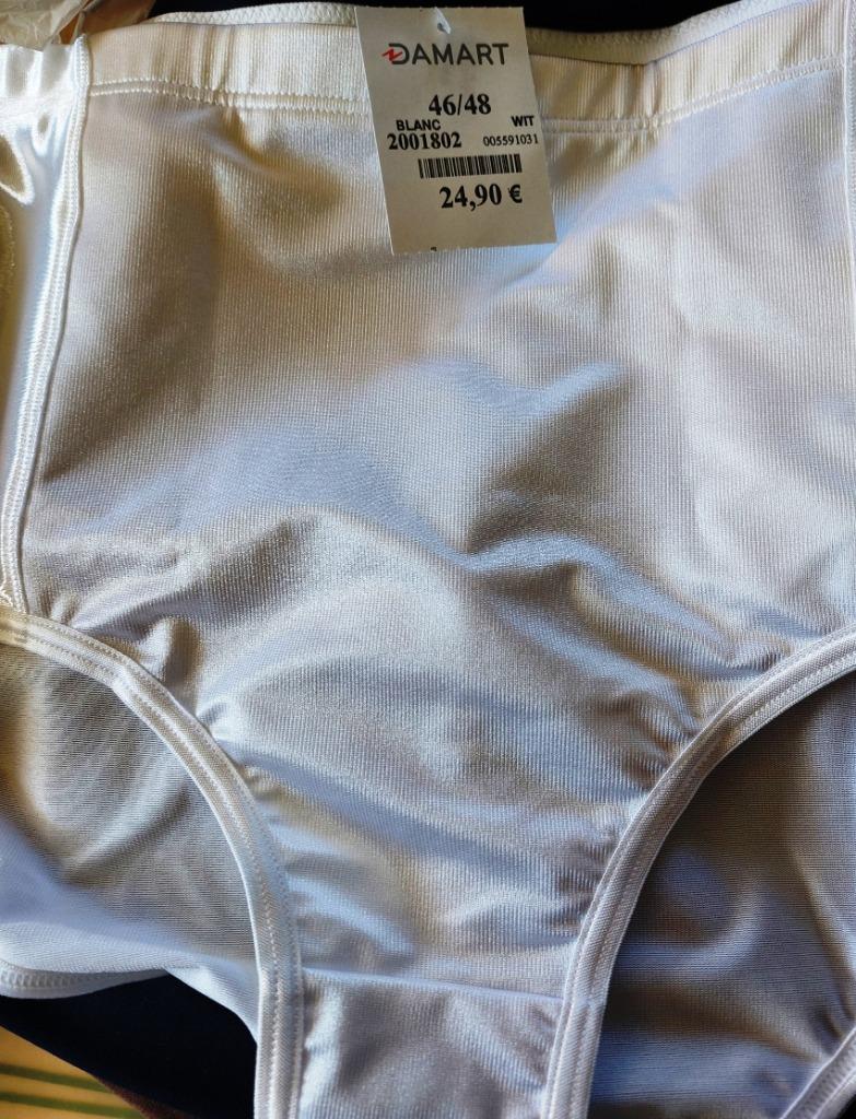 Gaine Culotte blanche Damart T46-48, Kleding | Dames, Damart, Ophalen, Wit, Overige typen