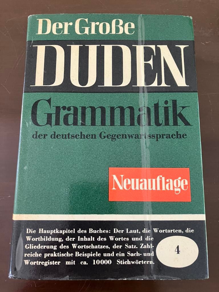 DUITS Grammatica-boek., Boeken, Ophalen of Verzenden, Zo goed als nieuw, Duits
