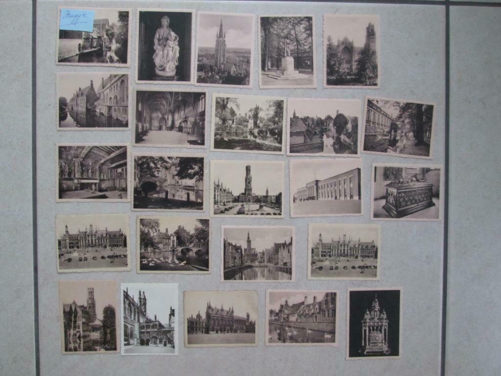 lot  oude chromo's Brugge (Ken uw Land), Verzamelen, Foto's en Prenten, Verzenden