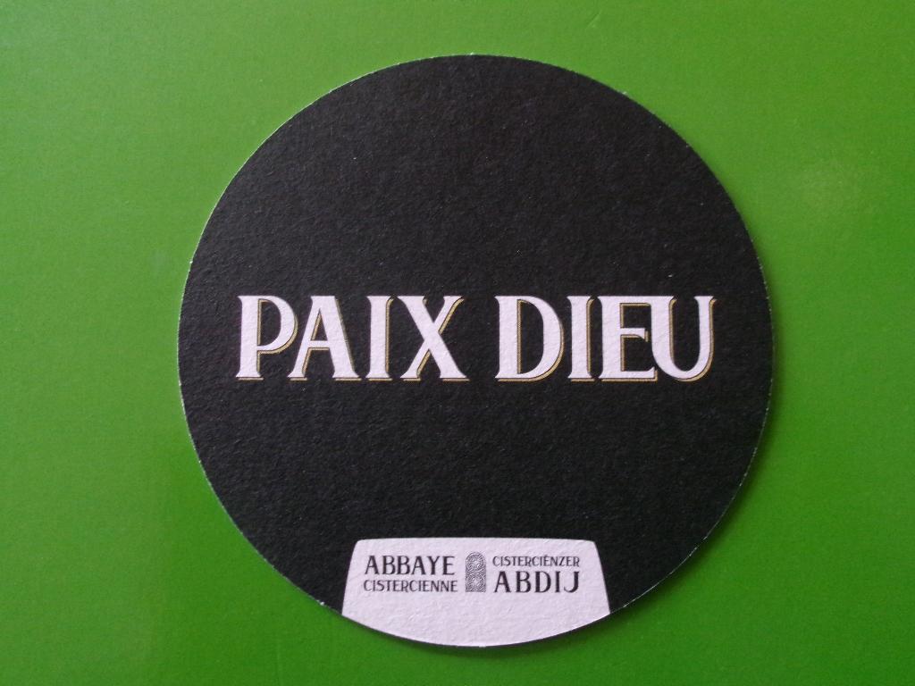 SOUS - BOCK * PAIX DIEU * ABBAYE CISTERCIENNE *, Collections, Marques de bière, Enlèvement ou Envoi, Neuf, Sous-bock, Autres marques