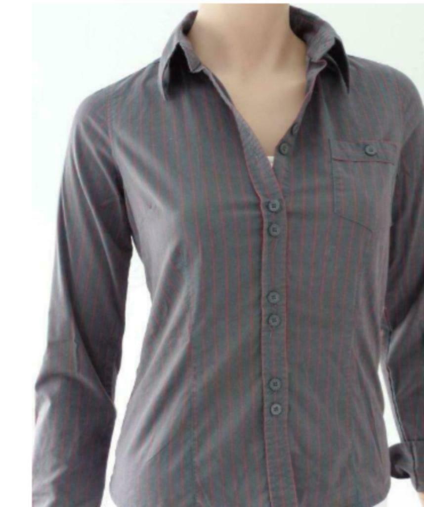 Nieuw hemd Woman & Soul maat 36, Kleding | Dames, Ophalen of Verzenden, Nieuw, Maat 36 (S), Grijs