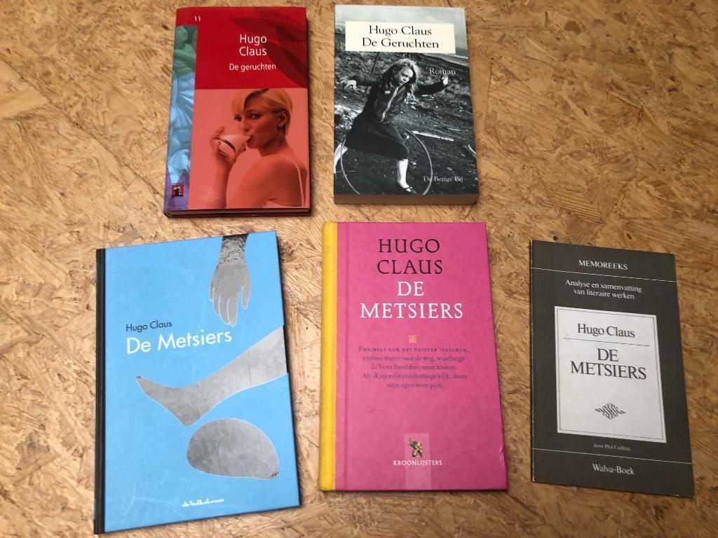 Hugo Claus, De geruchten (2x) en De Metsiers (3x), Boeken, Literatuur, Ophalen of Verzenden, Zo goed als nieuw