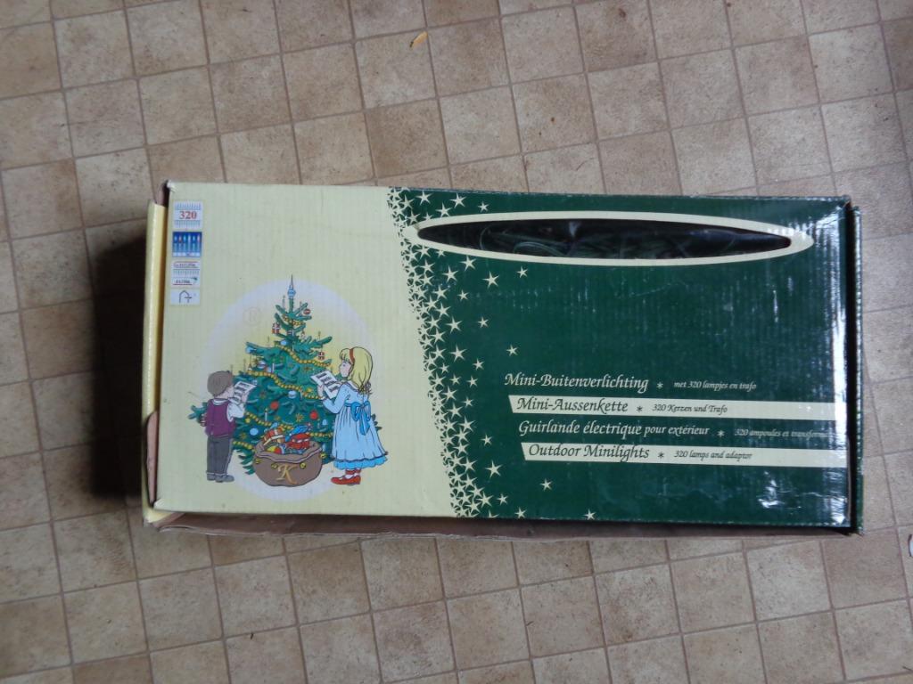 Guirlande de NOEL 320 petites lampes, Enlèvement