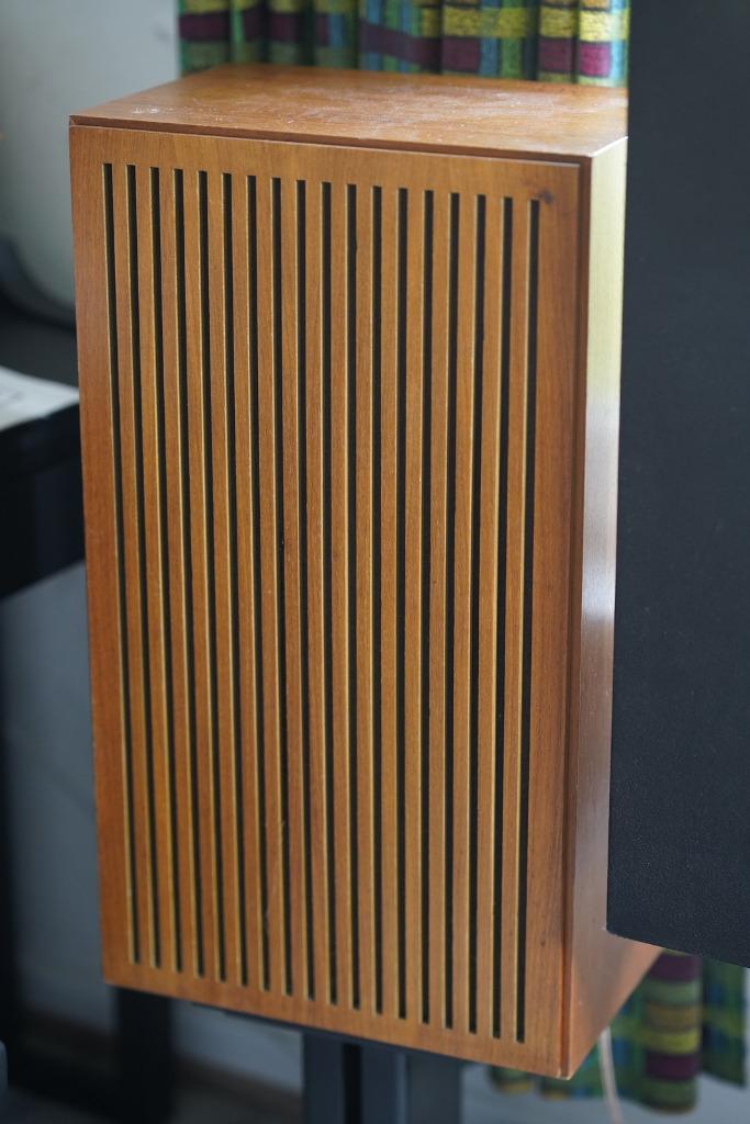 Grundig "HiFi Lautsprecher Box 40a" (paar luidsprekers), Audio, Tv en Foto, Luidsprekerboxen, Gebruikt, Minder dan 60 watt, Front, Rear of Stereo speakers