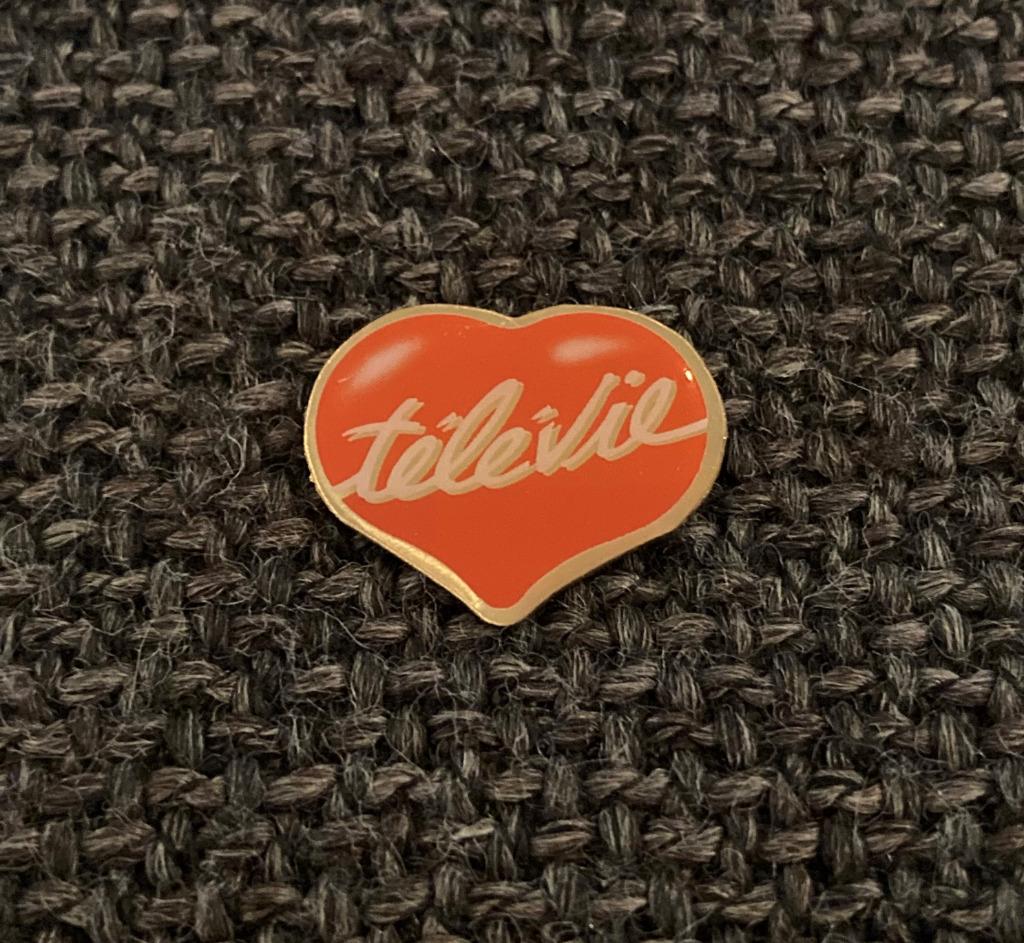 PIN - TÉLÉVIE, Collections, Envoi, Utilisé, Autres sujets/thèmes, Insigne ou Pin's
