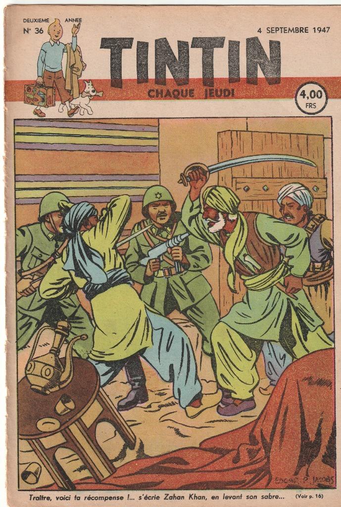 BD, Enlèvement ou Envoi, Utilisé, Edgar P. Jacobs