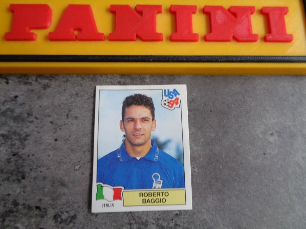 PANINI voetbal sticker WK 94 USA 1994  world cup BAGGIO, Verzenden, Sticker
