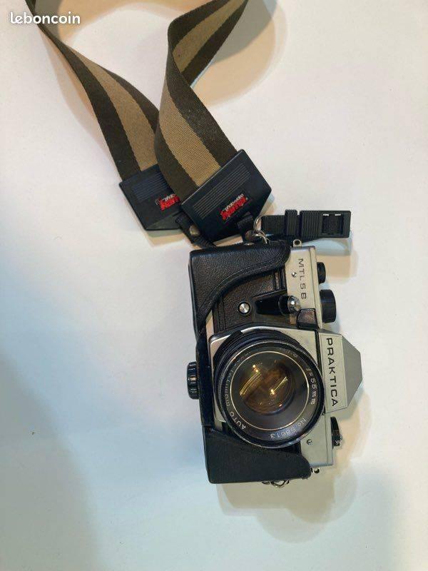Te koop: Vintage Praktica MTL-5B analoge camera, Enlèvement ou Envoi, Utilisé, Autres Marques