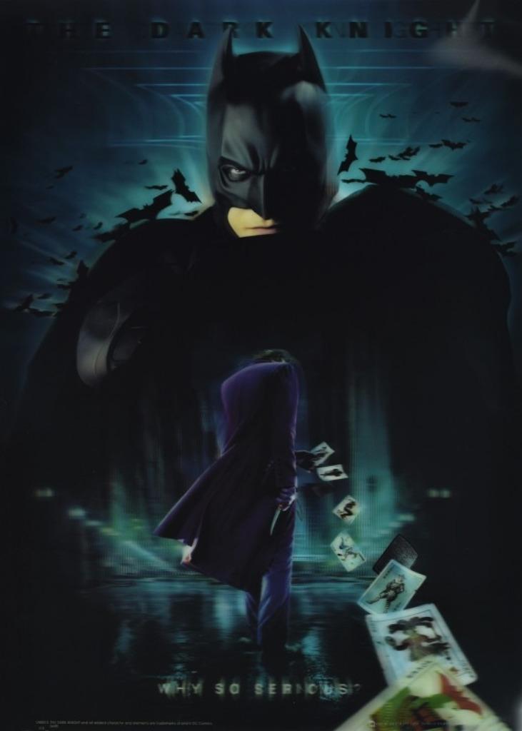Tableau 3D - The Dark Knight "Why So Serious?", Enlèvement