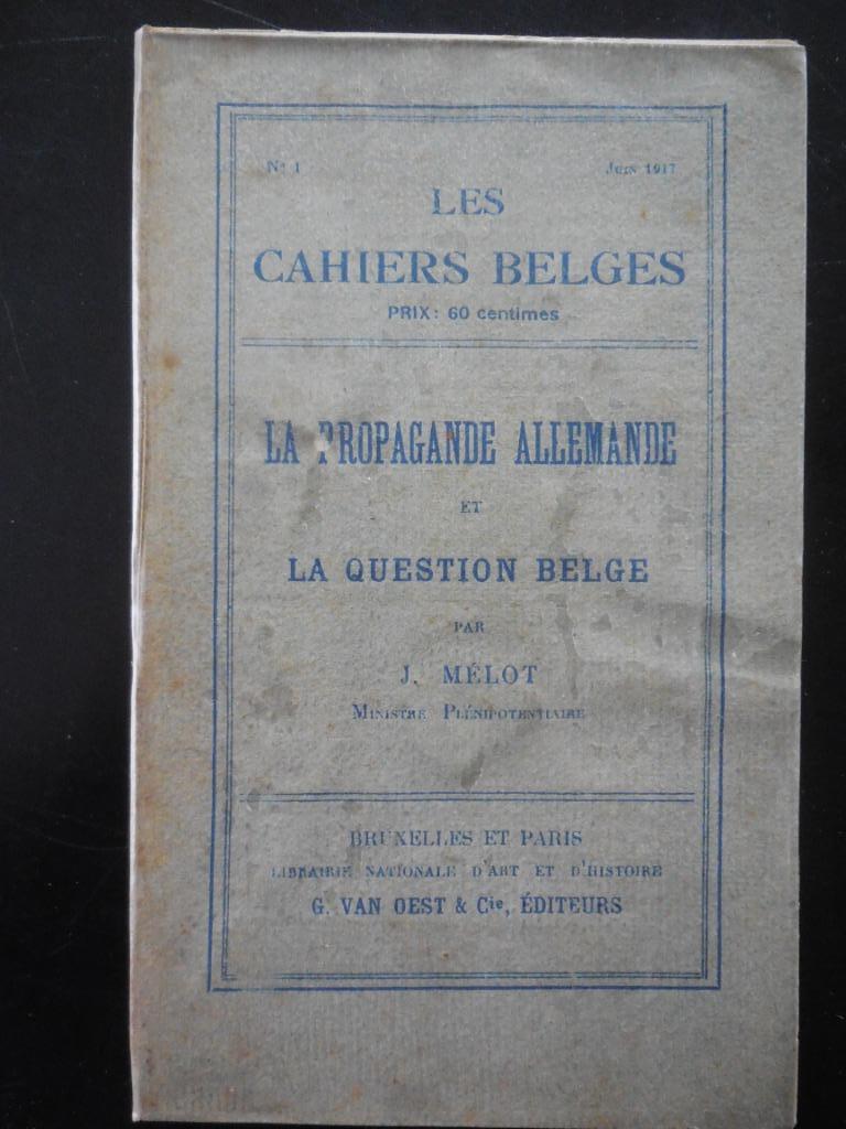 La Propaganda de German - J. Melot - 1917, Enlèvement ou Envoi