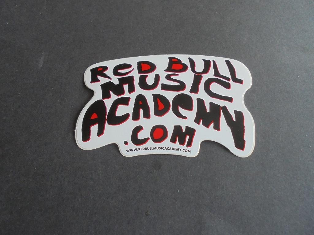 sticker Red Bull music academy, Verzenden, Nieuw, Merk