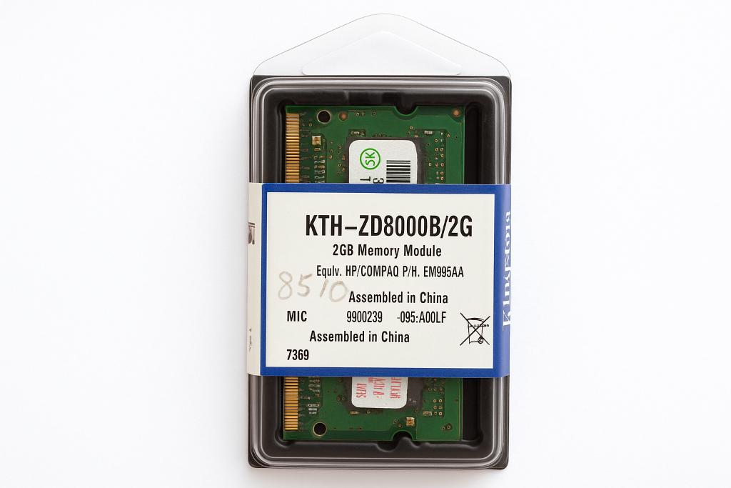 Kingston KTH-ZD8000B/2G – RAM 2Go DDR2 SO-DIMM - Neuf scellé, Informatique & Logiciels, Neuf, Enlèvement ou Envoi, DDR2, 2 GB