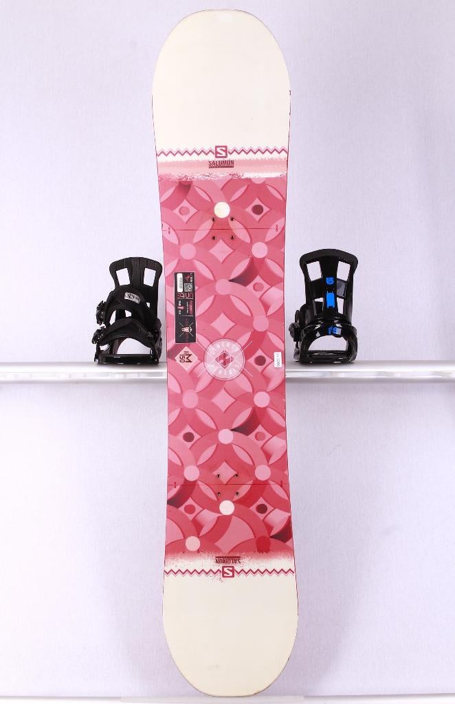 150 dames snowboard SALOMON LIBERTY UNITE, Sport en Fitness, Snowboarden, Ophalen of Verzenden, Gebruikt, Board