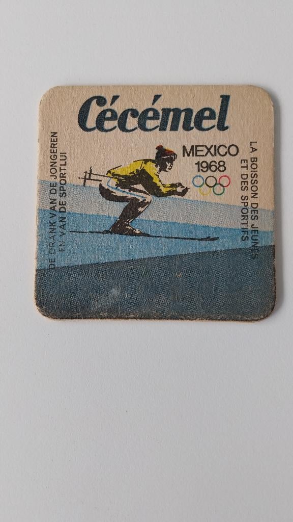 3 coussinets en feutre Cécémel Mexico 1968, Collections, Enlèvement ou Envoi, Utilisé, Autres types
