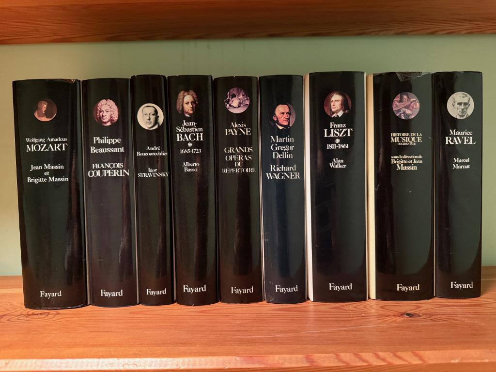 Livres de compositeurs, Enlèvement, Comme neuf, Artiste