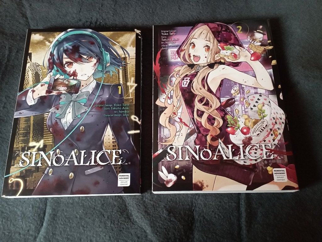 manga sinoalice 1 en 2, Boeken, Strips | Comics, Meerdere comics, Ophalen of Verzenden, Zo goed als nieuw, Japan (Manga)