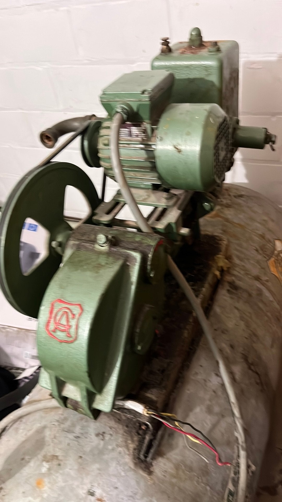 Hercules zuigerpomp, Doe-het-zelf en Bouw, Ophalen, Zo goed als nieuw