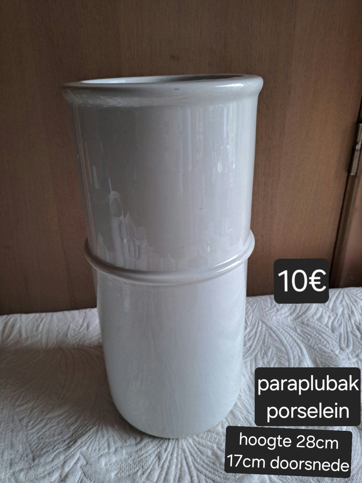 parapluhouder, Ophalen, Overige materialen