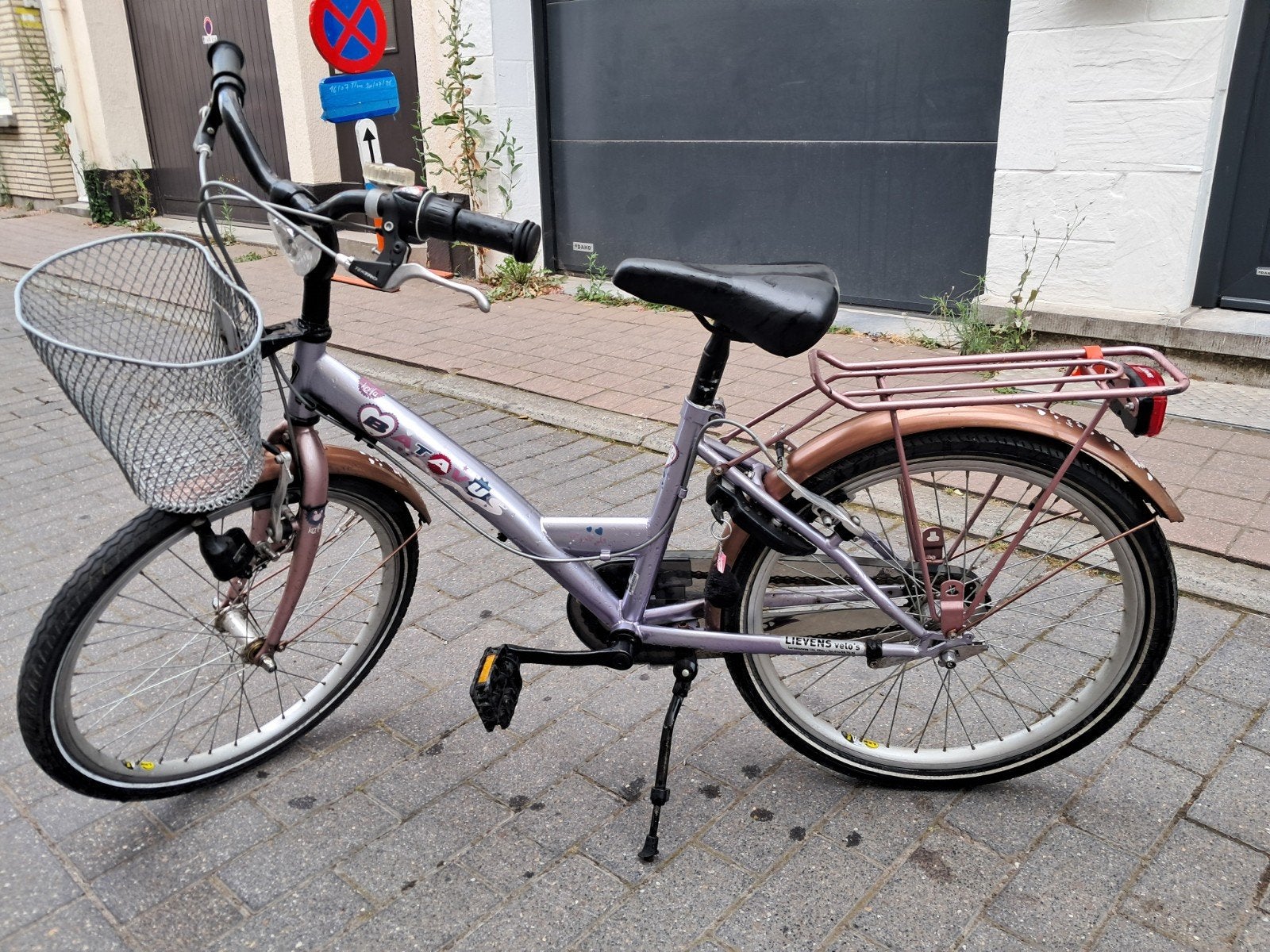 meisjesfiets - 7 tot 11j, Vélos & Vélomoteurs, Vélos | Vélos pliables, Frein à tambour, 18 à 20 pouces, Femmes, Batavus